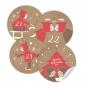 Preview: Adventskalenderzahlen zum Adventskalender Basteln für Kinder & Erwachsene