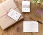 Preview: Österliche Osterhase Geschenkanhänger Weiß, mini Klappkarten zum beschriften deiner Geschenke an Ostern