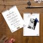 Preview: Bastelkalender immerwährend im A4 Format, minimalistisches Design mit viel Platz für eure Fotos und kreativen Ideen
