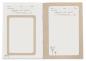 Preview: Kleines Notizbuch & Kindermund Tagebuch für große Momente, Weiß Beige