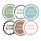 Preview: etiketten,aufkleber,sticker,gastgeschenk,mitbringsel,dankeschön,leckerei,weihnachten,ostern,gastgeschenk,hochzeit,pralinen,macarons,kuchen,kekse,plätzchen,tusche,bauernstil,tinte,blumen,herz,grau,anthrazit,weiß,süßigkeiten,kalorien,schokolade,gastgeschenk
