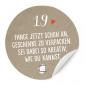 Preview: Adventskalenderzahlen für Erwachsene mit Aufgaben schlicht edel zeitlos