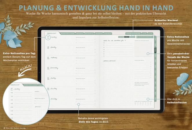 Halbjahre in der Übersicht mit Verlinkung zu den Kalenderwochen, Jahresübersicht für Kalenderjahr 2023, Terminkalender zum Download