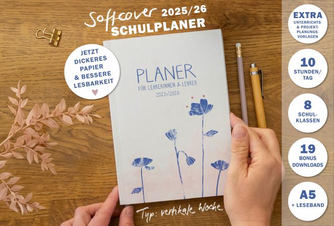 Terminkalender 2025 2026 für Lehrerinnen & Lehrer für die Unterrichtsplanung