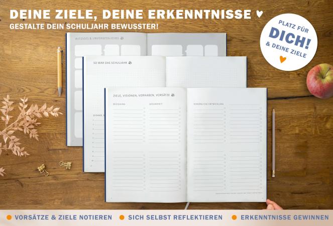 Lehrerkalender für Schuljahr 2025 2026, blau weiß korall, mit Stundenplan, Klassenlisten, Kontaktlisten, Klassenarbeiten Planung, Vertretungsstunden, u.v.m.