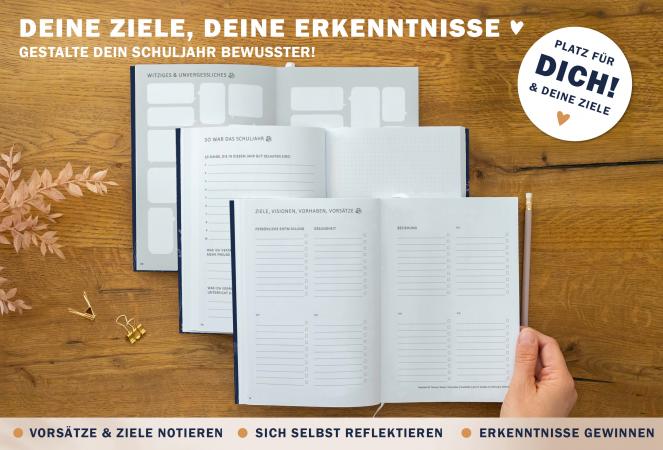 Terminkalender für Lehrerinnen & Lehrer, Schuljahr 2025 2026, mit Stundenplan, Klassenliste und Planungshelfer