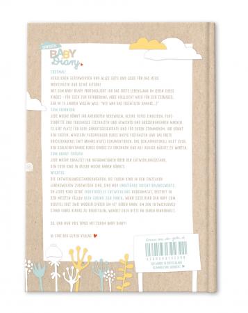 Babytagebuch als Geburtsgeschenk für Mädchen & Jungen