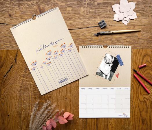 Bastelkalender für die Wand in verschiedenen Designs.