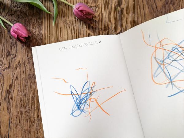 Babytagebuch für das erste Jahr als Geburtsgeschenk