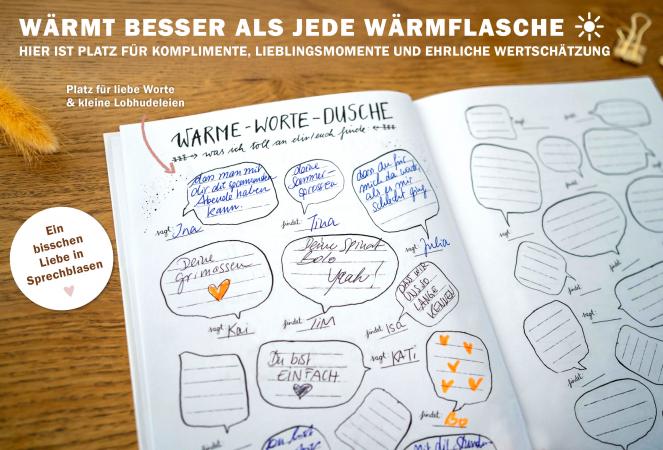 Gästebuch Freundebuch weiß Erwachsene Party