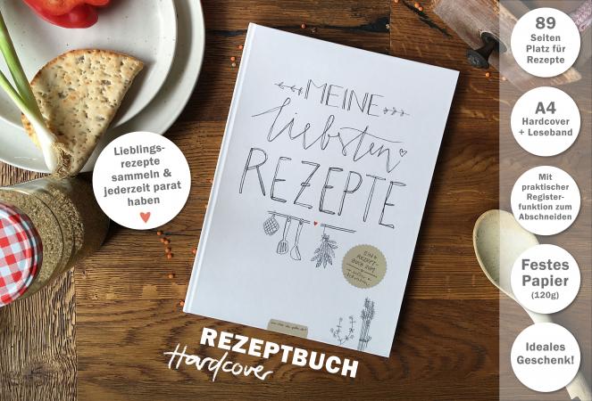 Rezeptbuch für eigene Koch- und Backideen