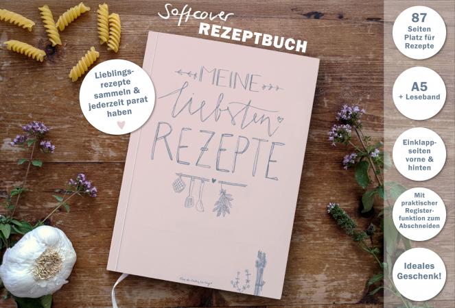 Rezeptbuch für eigene Koch- und Backideen
