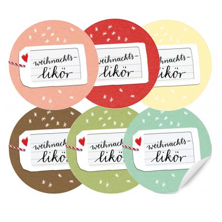 weihnachtsgeschenk,weihnachtsaufkleber,weihnachtssticker,weihnachstetiketten,likör,punsch,advent,geschenk,pastell,farbig