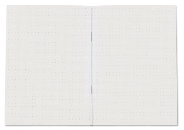 A6 Terminkalender 2026 mit blanko Seiten liniert für Skizzen, Doodles, Bullet Journaling