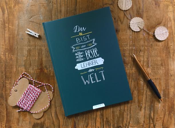 eintragbuch als abschiedsgeschenk für klassenlehrer