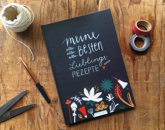Rezeptbuch für eigene Koch- und Backideen