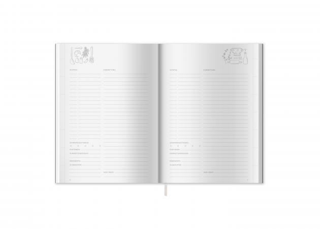 Schönes Design Kochbuch Rezeptbuch