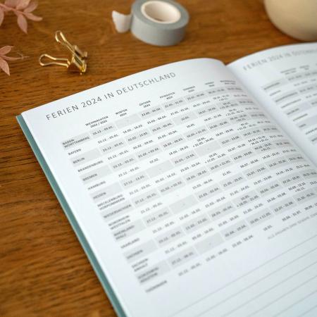 Terminkalender 2025 als Hausaufgabenheft oder Schülerkalender verwendbar