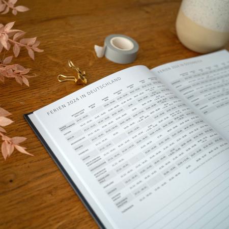 Terminkalender 2024 als Hausaufgabenheft oder Schülerkalender verwendbar