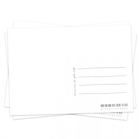 Handlettering Postkarte und Dankeskarte - Du bist der allerbeste Mensch
