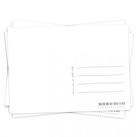 Kalligrafie Postkarte und Dankeskarte - Du bist einfach fabelhaft!