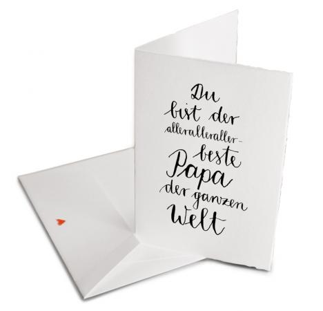 vatertag,vater,väter,papa,grußkarten,glückwunschkarten,glückwünsche,grüße,dankeschön,dankeskarten,danksagung,liebe,schlicht,design,edel,bütte,schwarz weiß,klappkarte