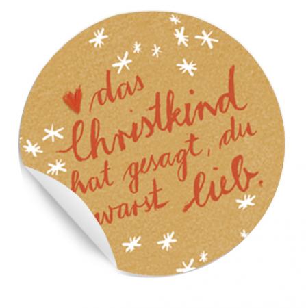 witzige weihnachtsaufkleber