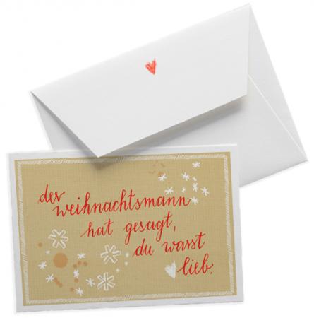 Originelle und witzige Weihnachtskarten &amp; Weihnachtsgrußkarten - EINE