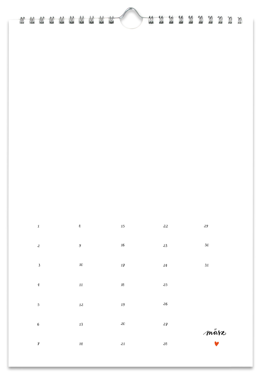 Bastelkalender Immerwahrend Weiss Design Fur Minimalisten Eine Der Guten