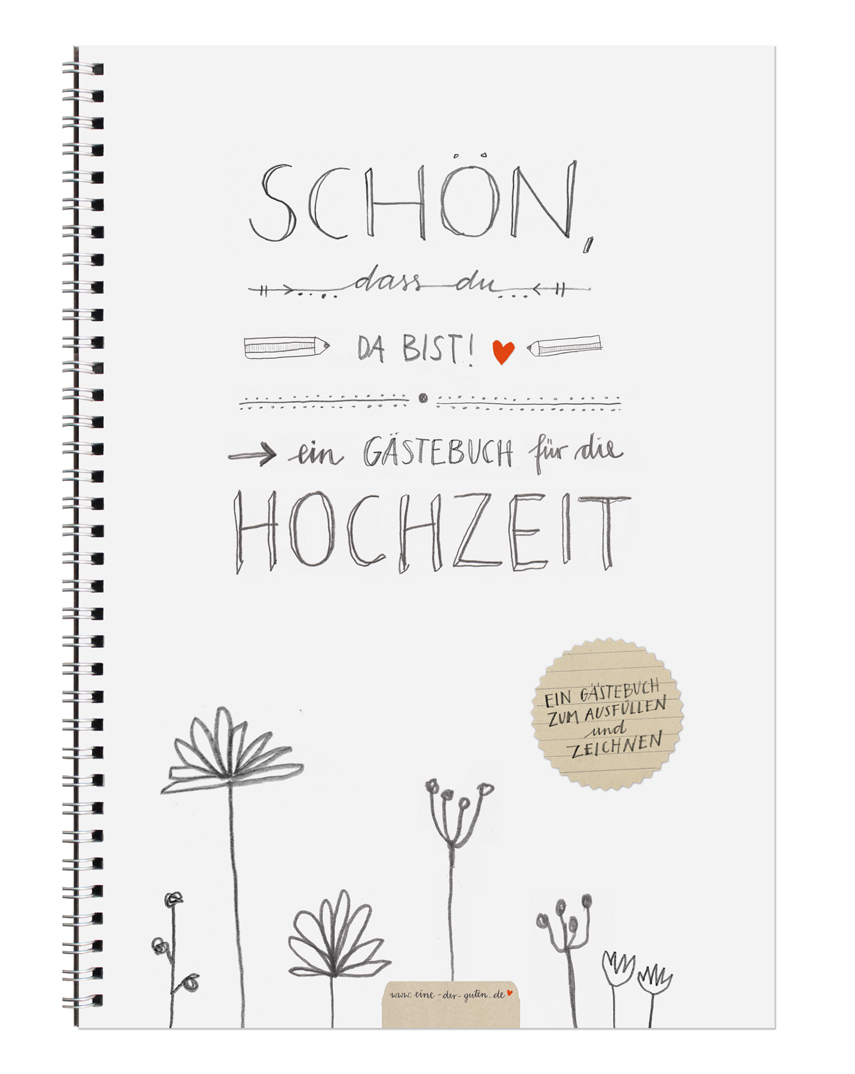 Hochzeitsgästebuch Mit Fragen Und Zum Malen Groß Lebe