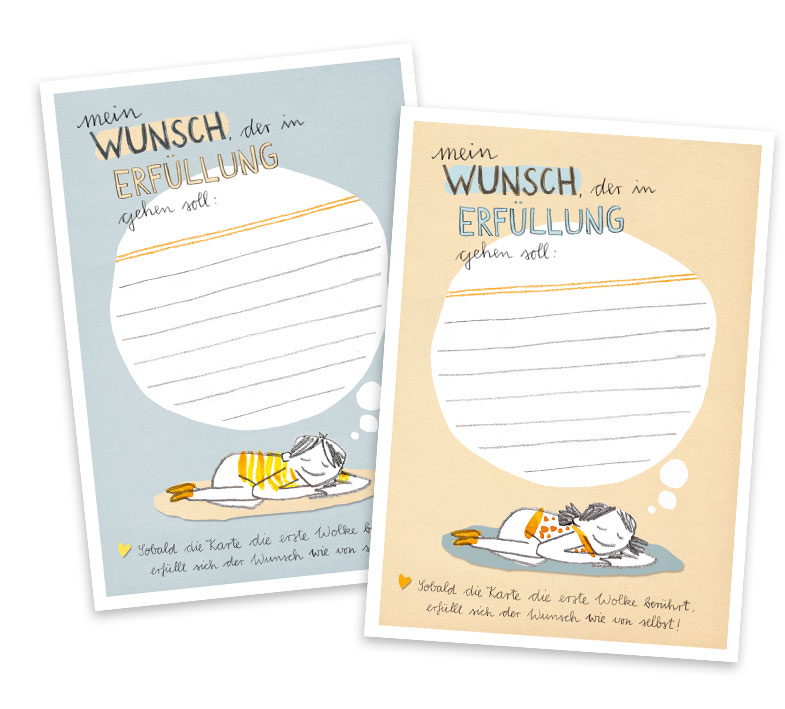Ballonflugkarten Retro Look Mit Illustration Fur Hochzeit