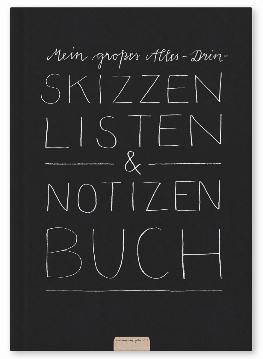 Kreatives Notizbuch ebuch Skizzenbuch Schultafel Design Eine Der Guten