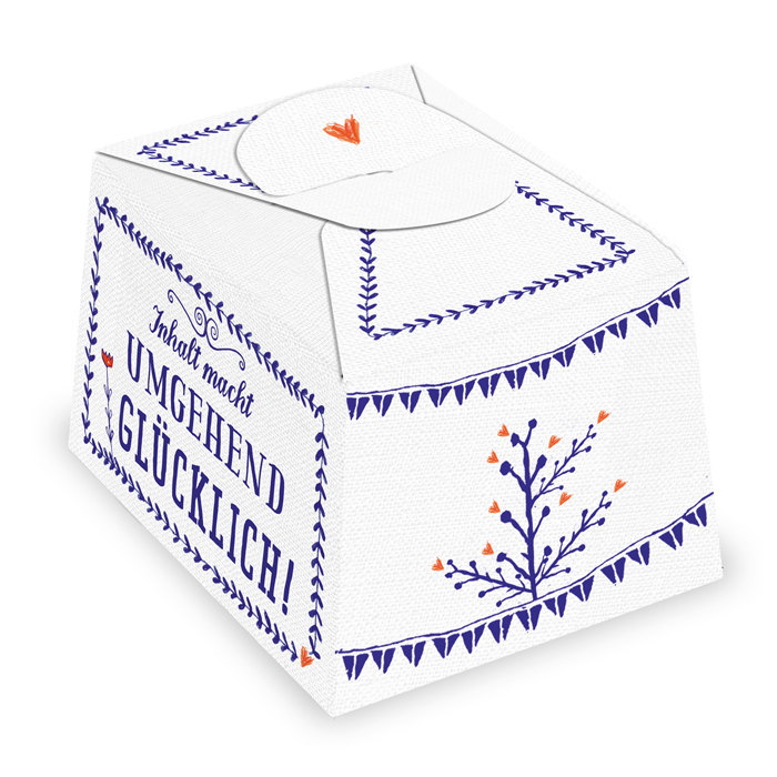 Give-Away Verpackung 3 Stück Pralinen-Schachtel Geschenk-Box Set 
