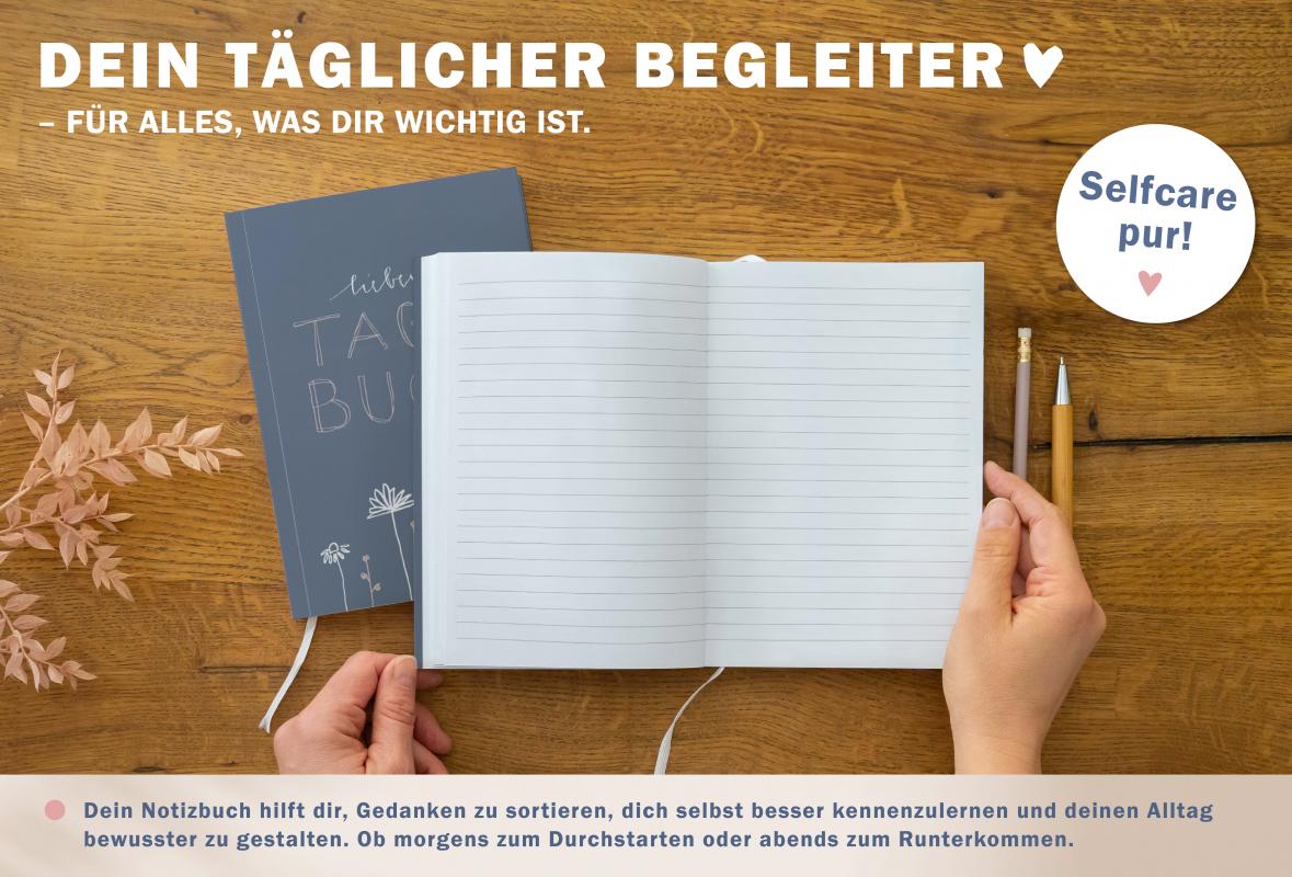 Klassisches Tagebuch im vintage Design