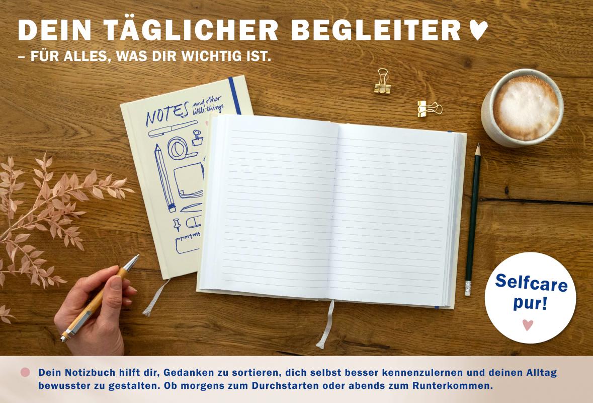 Klassisches Tagebuch im vintage Design