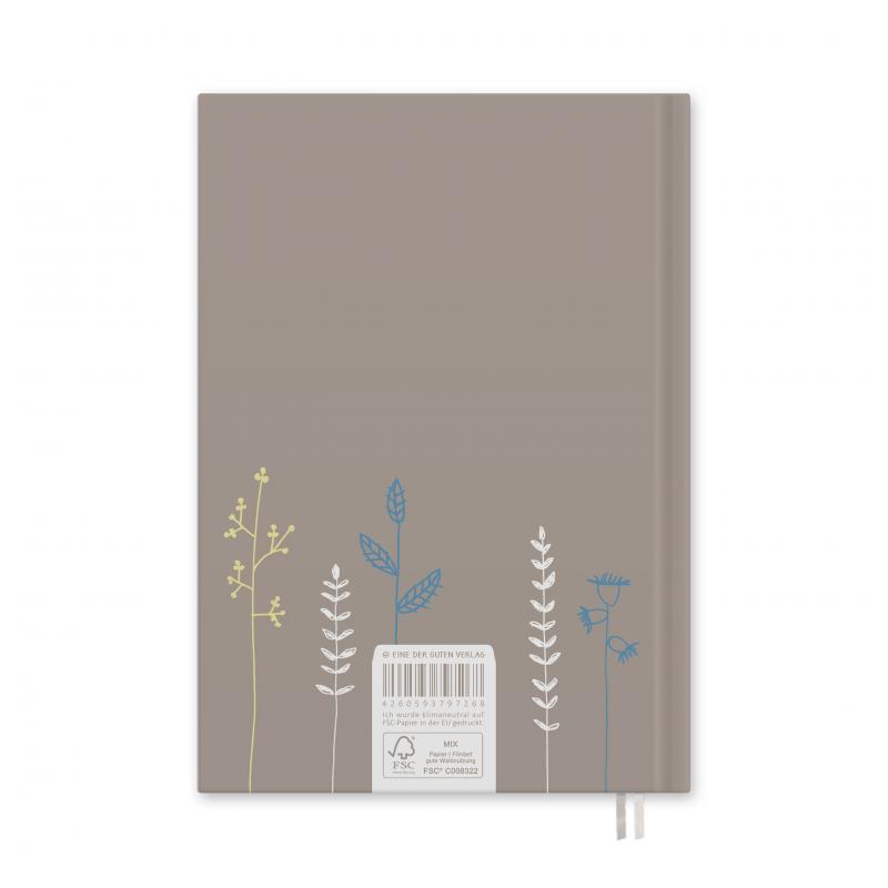 Lehrerkalender Grundschule für Schuljahr 2025 2026, Greige Grau-Beige, mit Stundenplan, Klassenlisten, Kontaktlisten, Beobachtungsbögen, Vertretungsstunden, u.v.m.