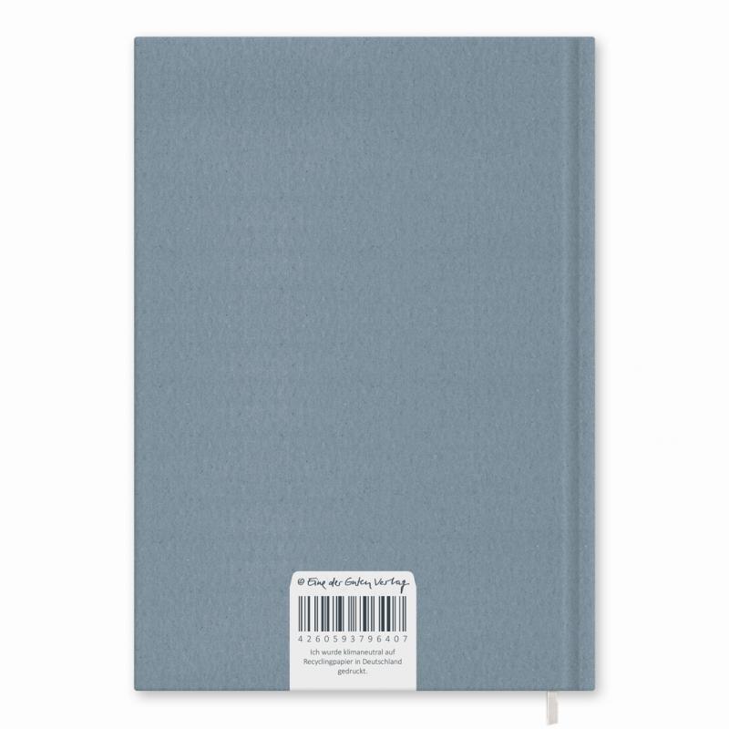Hardcover Büchertagebuch & Lesetagebuch für großartige Lieblingsbücher und tolle Buchempfehlungen, Blau