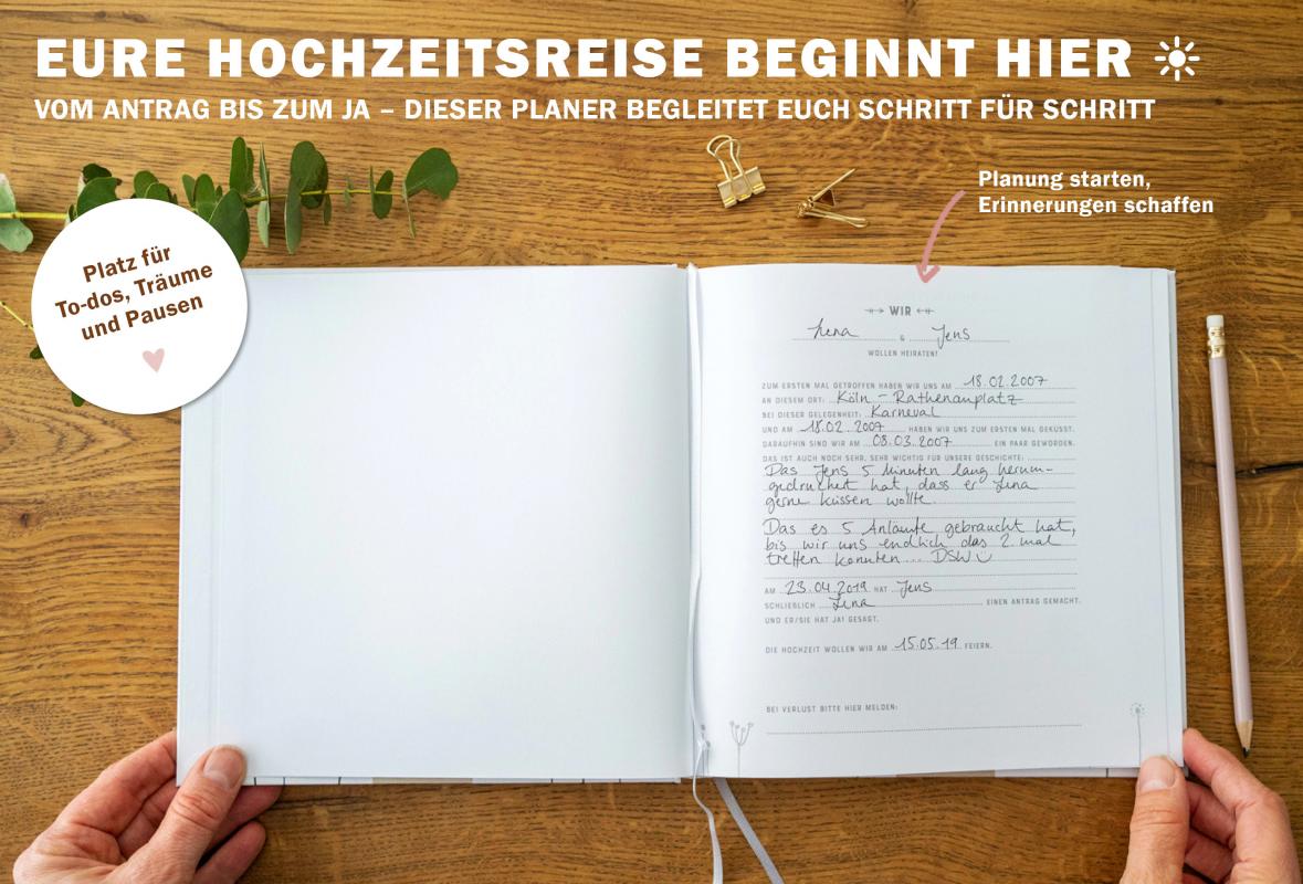 Hochzeitsplaner für Termine und Deadlines