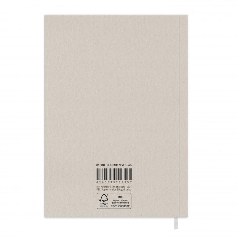A5 Terminkalender 2026 creme beige rosa mit blanko Seiten liniert für Notizen & Ideen