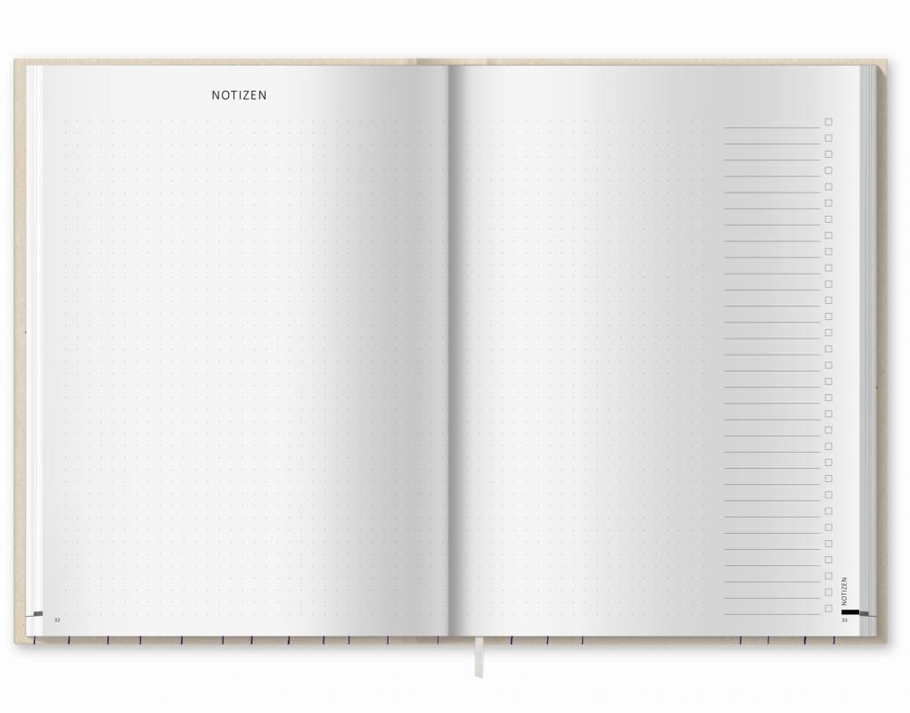 Lehrerkalender für Schuljahr 2022 2023, creme, mit Stundenplan, Klassenlisten, Kontaktlisten, Klassenarbeiten Planung, Vertretungsstunden, u.v.m.