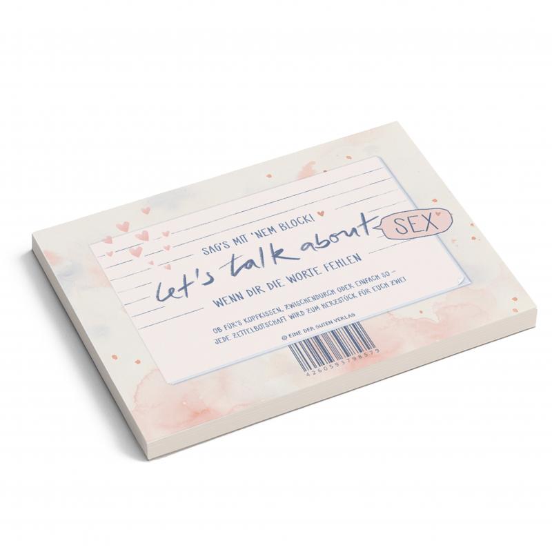 Liebesbrief to go, Abreißblock für verliebte Pärchen, Aufmerksamkeit & Liebesbeweis, Brief mit Herz zum Ankreuzen mit Platz für liebe Worte