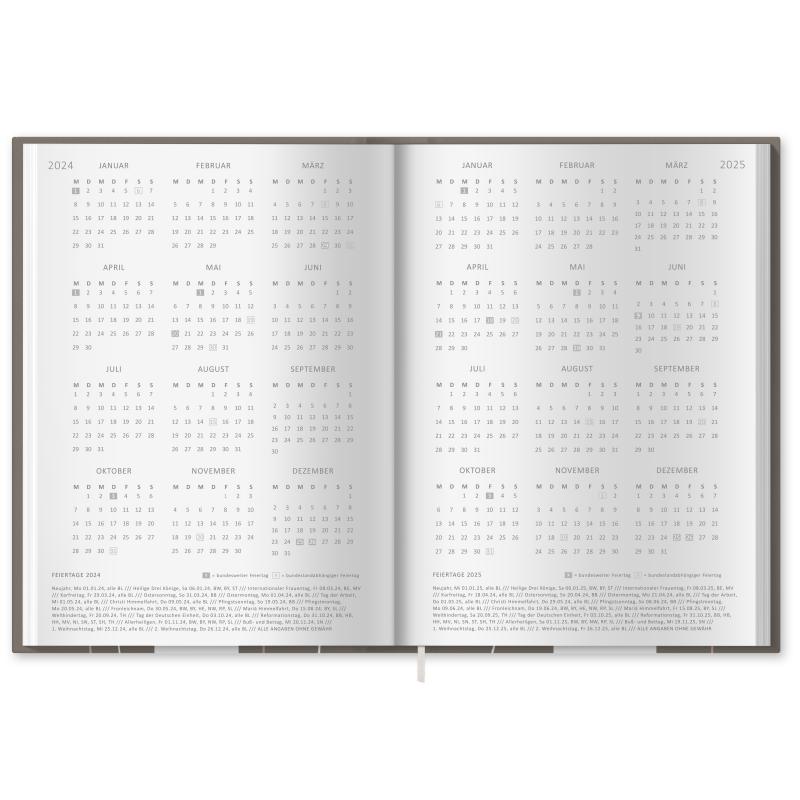 Terminkalender 2024 als Hausaufgabenheft oder Schülerkalender verwendbar, Mädchen & Teenager