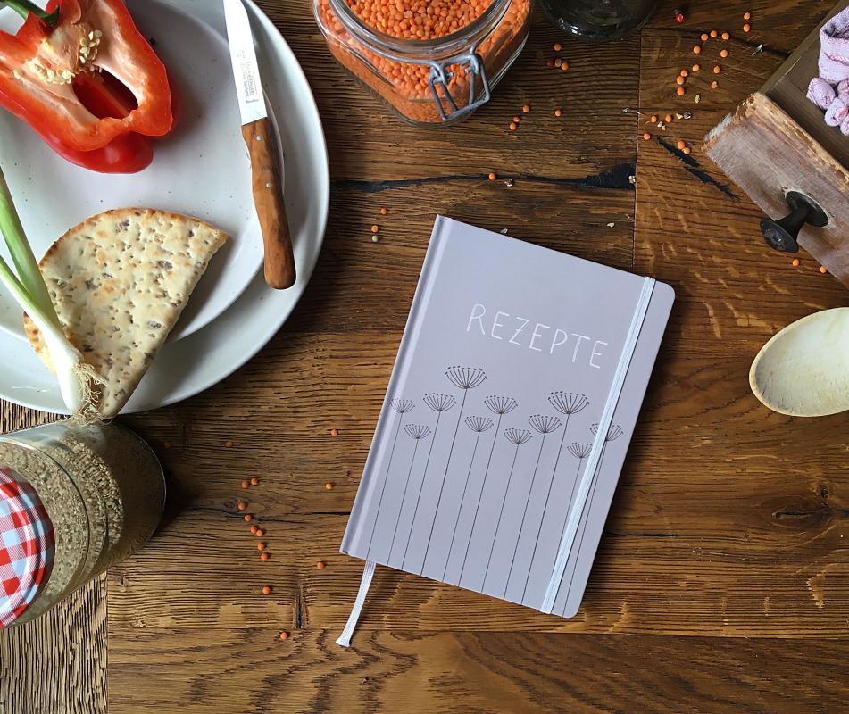 Rezeptbuch für eigene Koch- und Backideen