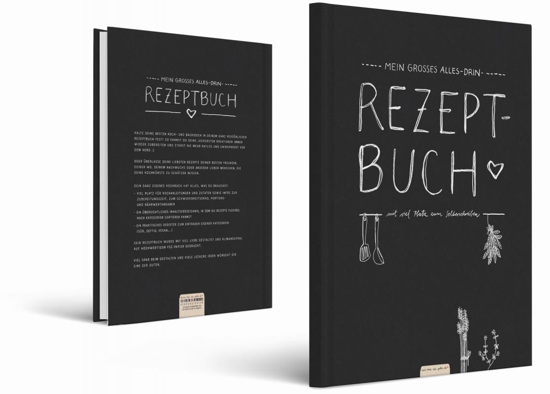 Schönes Design Kochbuch Rezeptbuch