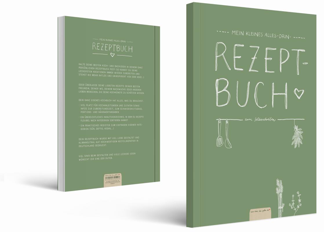 Schönes Design Kochbuch Rezeptbuch