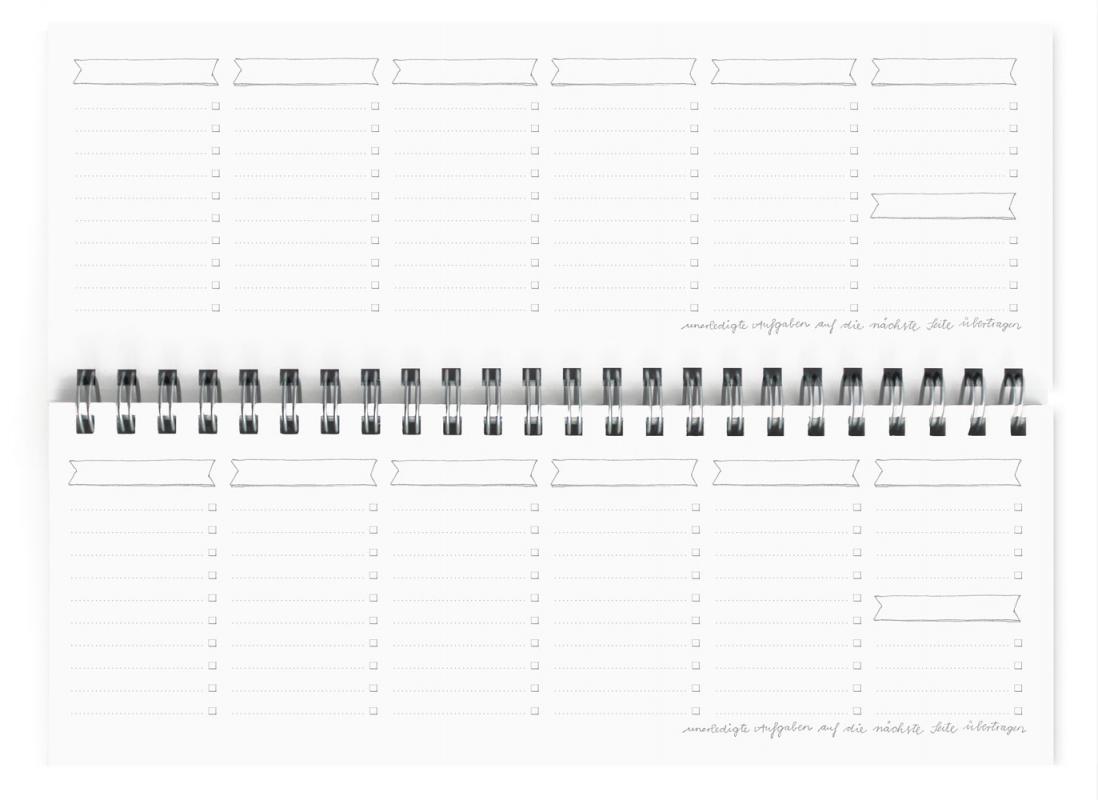 Tischkalender 2022 für Termine und Projektplanung