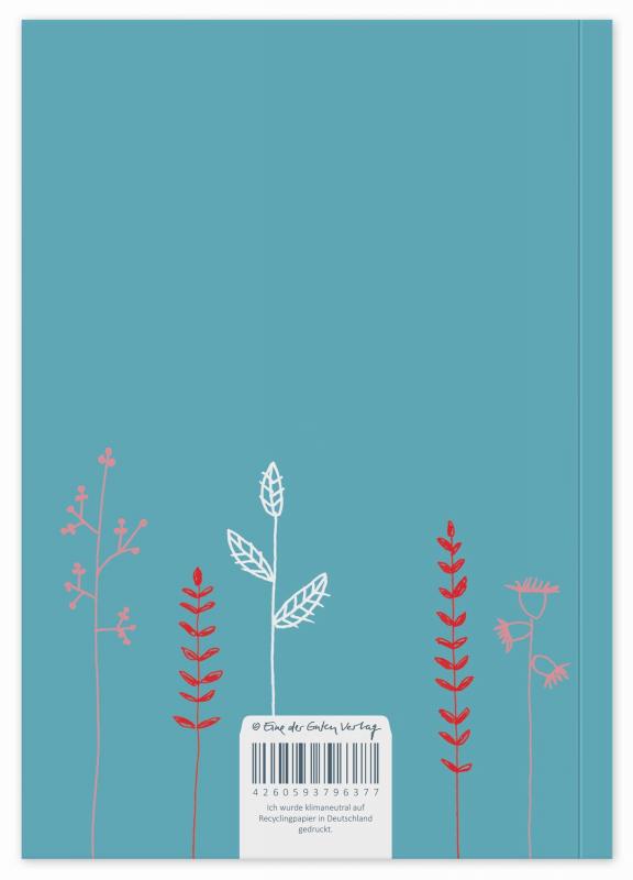Tagebuch hübsches Blumen Design