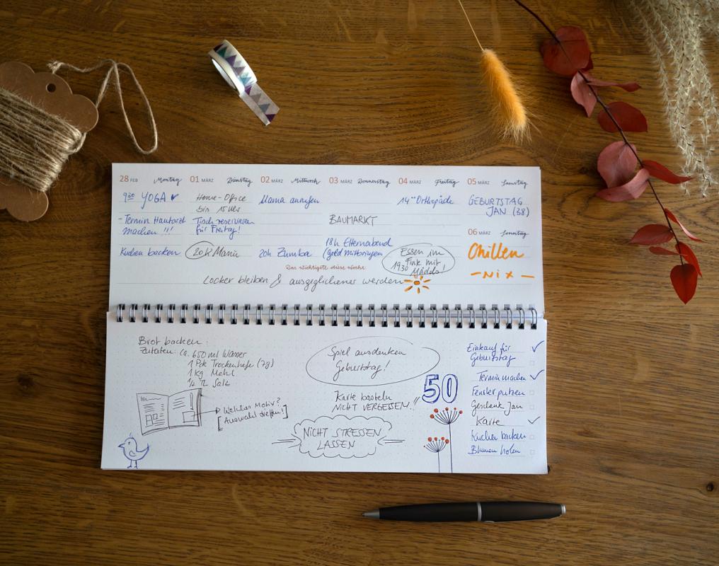 Tischkalender 2023 nachhaltig FSC Papier