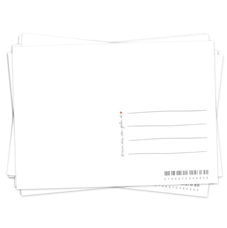 Kalligrafie Postkarte und Dankeskarte - Du bist einfach fabelhaft!