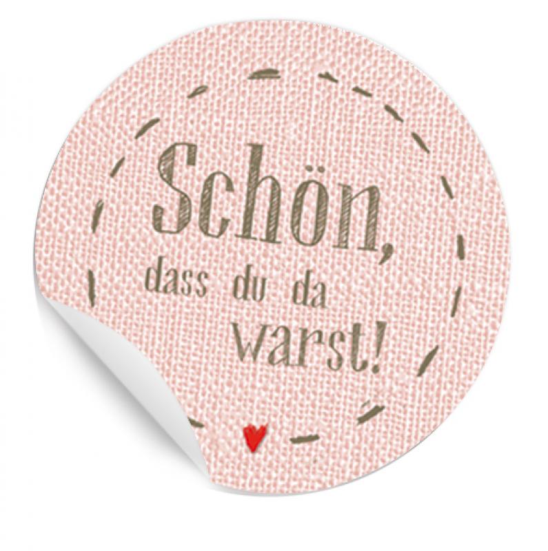 Aufkleber für Gastgeschenk zur Hochzeit oder Geburtstag